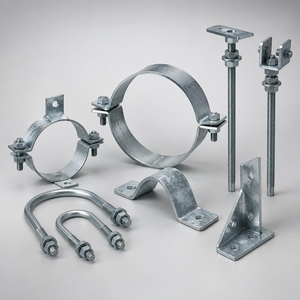 Pipe Supports, Clamps & Hangers